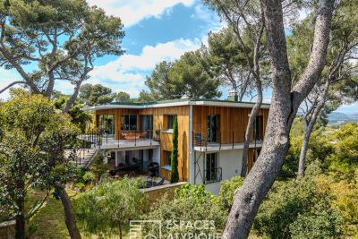 Maison &agrave; vendre atypique contemporaine 