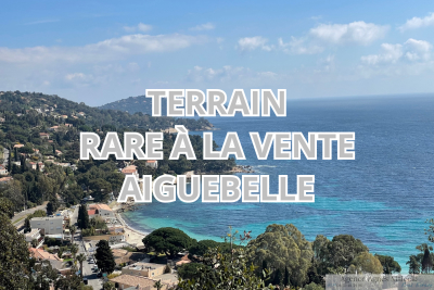 Building plot for sale le lavandou var