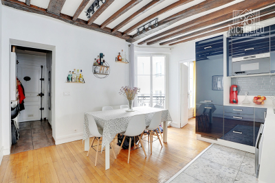 Appartement &agrave; vendre &agrave; PARIS 2EME Belleville - 3 pi&egrave;ces - 56 m&sup2; 