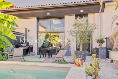 Maison &agrave; vendre rez jardin villefranche saone 