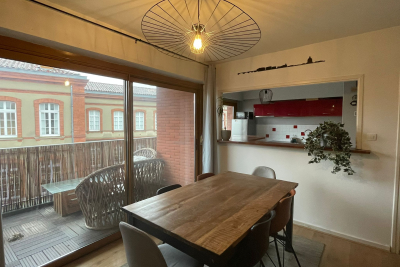 Appartement &agrave; louer &agrave; TOULOUSE  - 2 pi&egrave;ces - 54 m&sup2; 