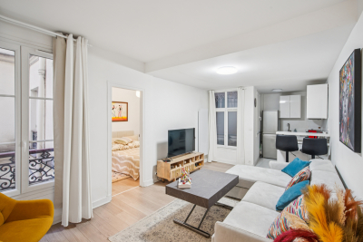 Appartement &agrave; louer &agrave; PARIS 8EME Belleville - 2 pi&egrave;ces - 37 m&sup2; 