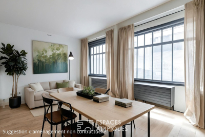 Appartement à vendre atypique contemporaine