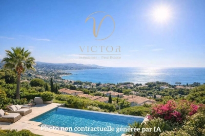 Maison &agrave; vendre &agrave; VALLAURIS  - 6 pi&egrave;ces - 368 m&sup2; 