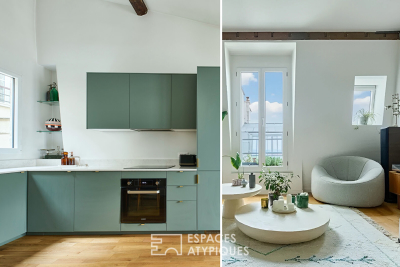 Appartement &agrave; vendre &agrave; PARIS 9EME Belleville - 3 pi&egrave;ces - 60 m&sup2; 