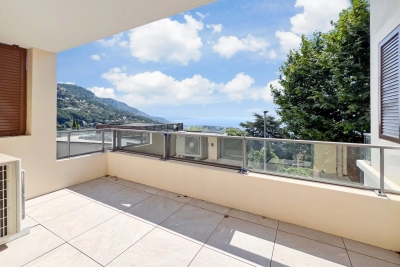 Appartement &agrave; vendre terrasse angle vue mer 