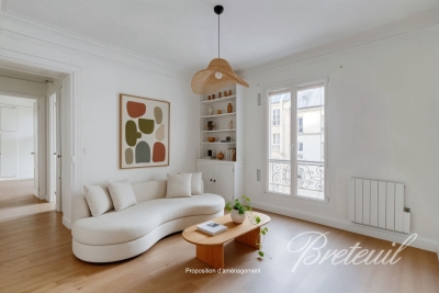 Appartement &agrave; vendre &agrave; PARIS 18EME Belleville - 2 pi&egrave;ces - 42 m&sup2; 