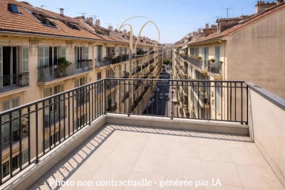 Appartement &agrave; vendre &agrave; NICE  - 3 pi&egrave;ces - 62 m&sup2; 