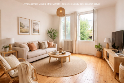 Appartement &agrave; vendre &agrave; BORDEAUX  - 3 pi&egrave;ces - 60 m&sup2; 