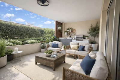 Appartement &agrave; vendre piscine bord de mer st raphael 