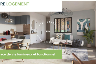 Appartement &agrave; vendre &agrave; ISSY LES MOULINEAUX  - 3 pi&egrave;ces - 50 m&sup2; 