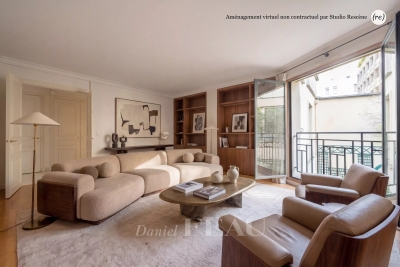 Appartement &agrave; vendre &agrave; PARIS 7EME Ecole Militaire - 4 pi&egrave;ces - 101 m&sup2; 