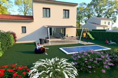 Maison &agrave; vendre &agrave; AIX-EN-PROVENCE  - 4 pi&egrave;ces - 110 m&sup2; 