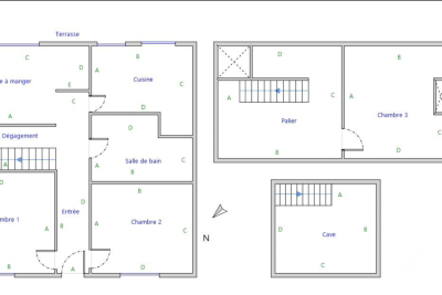 Maison &agrave; vendre &agrave; BORDEAUX  - 4 pi&egrave;ces - 90 m&sup2; 