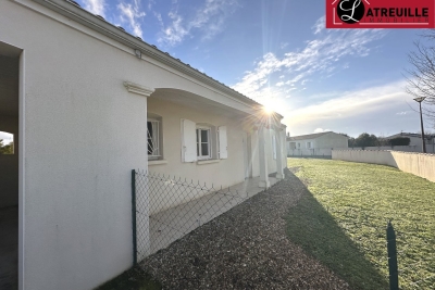 Maison &agrave; vendre plain pied et jardin vendres 