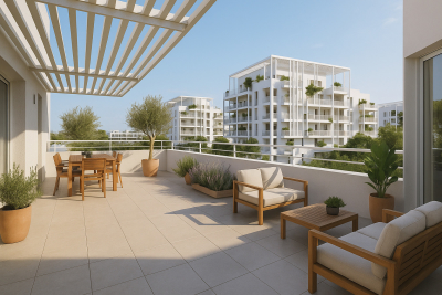 Appartement &agrave; vendre &agrave; MARSEILLE 12EME  - 2 pi&egrave;ces - 56 m&sup2; 