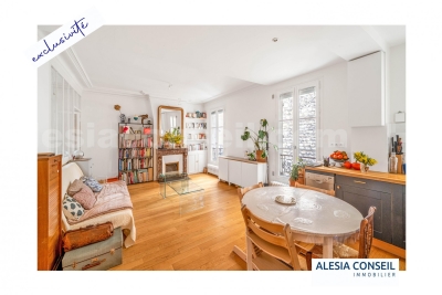 Appartement &agrave; vendre &agrave; PARIS 14EME  - 3 pi&egrave;ces - 56 m&sup2; 