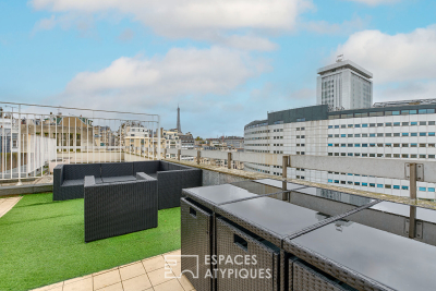 Appartement &agrave; vendre &agrave; PARIS 16EME Gare - 3 pi&egrave;ces - 100 m&sup2; 