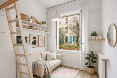 Appartement &agrave; vendre &agrave; PARIS 16EME Charonne 25 - 1 pi&egrave;ces - 16 m&sup2; 