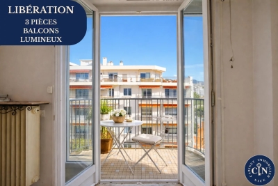 Appartement &agrave; vendre &agrave; NICE Madeleine-Nicolai - 3 pi&egrave;ces - 74 m&sup2; 