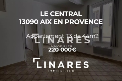 Appartement &agrave; vendre &agrave; AIX-EN-PROVENCE  - 3 pi&egrave;ces - 43 m&sup2; 