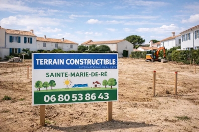 terrain &agrave; vendre &agrave; STE MARIE DE RE   - 510 m&sup2; 