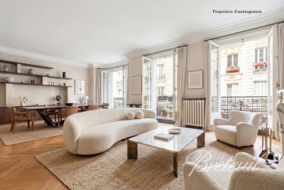 Appartement &agrave; vendre &agrave; PARIS 17EME  - 5 pi&egrave;ces - 172 m&sup2; 