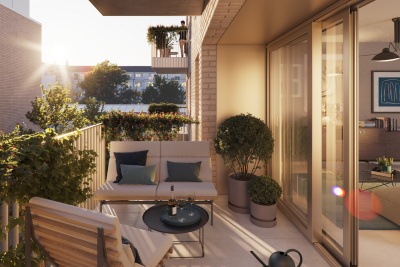 Appartement &agrave; vendre &agrave; SATHONAY CAMP  - 3 pi&egrave;ces - 65 m&sup2; 