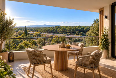 Appartement &agrave; vendre &agrave; ROGNES  - 3 pi&egrave;ces - 65 m&sup2; 