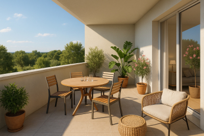 Appartement &agrave; vendre &agrave; VITROLLES  - 2 pi&egrave;ces - 50 m&sup2; 