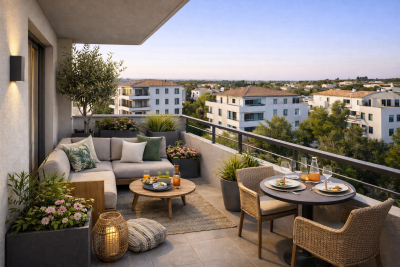 Appartement &agrave; vendre &agrave; MIRAMAS Fenouilleres - 2 pi&egrave;ces - 55 m&sup2; 