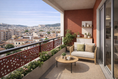 Appartement &agrave; vendre &agrave; MARSEILLE 5EME  - 1 pi&egrave;ces - 35 m&sup2; 