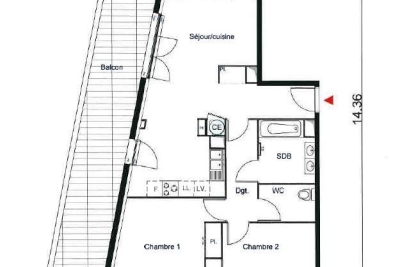 Appartement &agrave; vendre &agrave; LA SEYNE-SUR-MER  - 4 pi&egrave;ces - 78 m&sup2; 