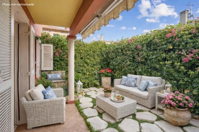 Appartement &agrave; vendre bord de mer terrasse plein pied alpes maritimes 