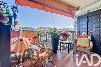 Appartement &agrave; vendre terrasse cannes le cannet 