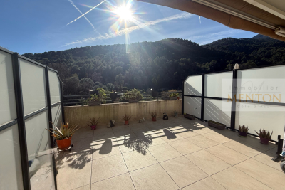 Appartement &agrave; vendre bord de mer terrasse alpes maritimes 