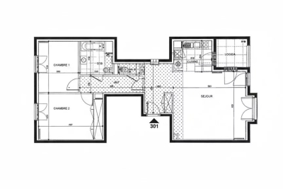 Appartement &agrave; louer &agrave; NEUILLY SUR SEINE Parc de Neuilly - 3 pi&egrave;ces - 78 m&sup2; 