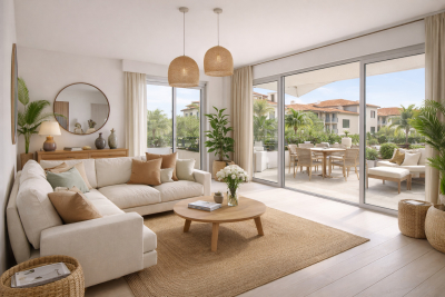 Appartement &agrave; vendre &agrave; FRÉJUS  - 2 pi&egrave;ces - 55 m&sup2; 