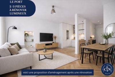 Appartement &agrave; vendre &agrave; NICE  - 3 pi&egrave;ces - 63 m&sup2; 