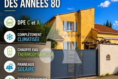 Maison &agrave; vendre &agrave; L'ISLE-SUR-LA-SORGUE  - 6 pi&egrave;ces - 139 m&sup2; 