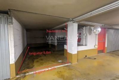Parking/Garage &agrave; vendre prix m 
