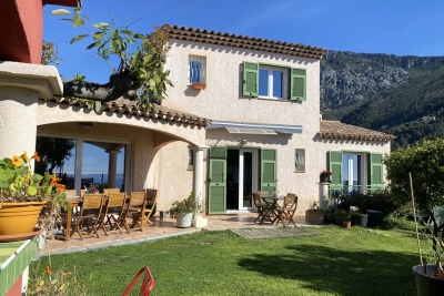 Maison à vendre jardin vue mer menton