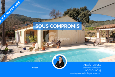 Maison &agrave; vendre &agrave; PÉGOMAS  - 5 pi&egrave;ces - 131 m&sup2; 