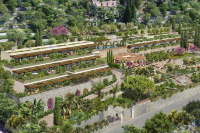 Appartement &agrave; vendre jardin vue mer menton 