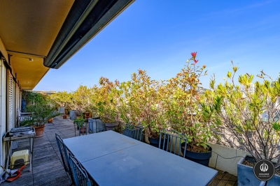 Appartement &agrave; vendre terrasse vue mer marseille 8eme 