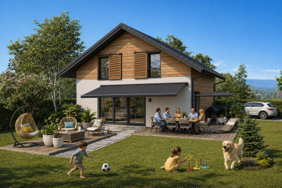 Maison &agrave; vendre &agrave; VIUZ-EN-SALLAZ  - 5 pi&egrave;ces - 100 m&sup2; 