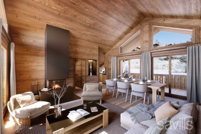 Apartment for sale in MÉRIBEL  - 3 rooms - 63 m&sup2; 