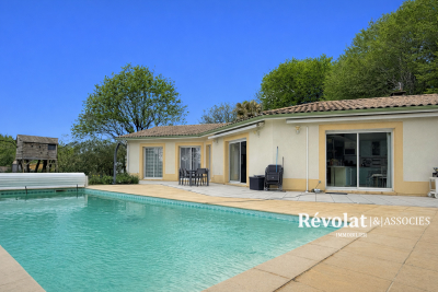 Maison &agrave; vendre piscine terrain bordeaux 