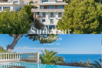 Maison &agrave; vendre villa eze bord mer 