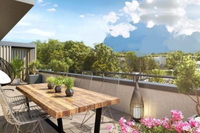 Appartement &agrave; vendre &agrave; CHATEAUNEUF-GRASSE  - 3 pi&egrave;ces - 60 m&sup2; 